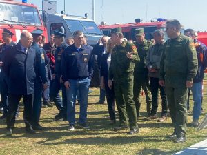 «РамСпас» участвует в тактико-специальных учениях в Клину