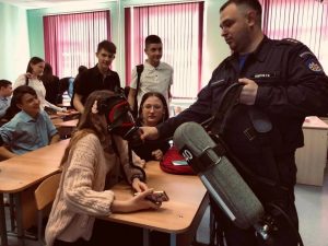 Ученикам Родниковской школы напомнили правила пожарной безопасности в быту
