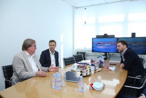 Глава округа Виктор Неволин посетил ​ филиал компании Ehrmann в Раменском округе