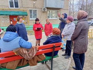 В поселке Электроизолятор прошла встреча с жителями