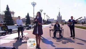 Раменчанка Наталья Герасимова спела на Первом канале