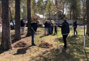 Субботник в ТУ «Ильинский»
