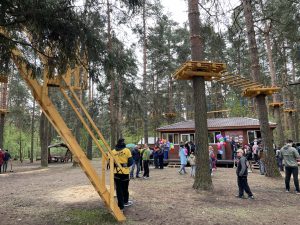 Веревочный парк открылся в Раменском