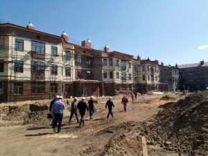 Прокурорская проверка прошла сегодня на стройплощадке ЖК «Березовая Роща»