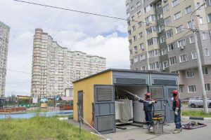 Специалисты «Россети Московский регион» продемонстрировали представителям администрации Раменского г.о. работы без снятия напряжения на энергооборудовании
