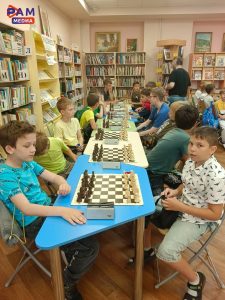 Шахматный турнир состоялся в Центральной детской библиотеке г. Раменское