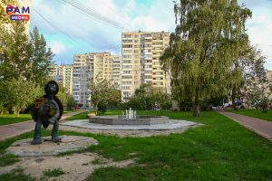 На Школьном бульваре в Раменском заработал новый фонтан