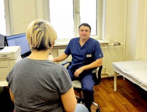 Онкологи Раменской больницы проверяют здоровье сотрудников предприятий без отрыва от работы