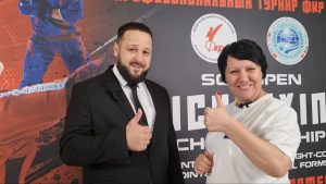 Главный судья Открытого чемпионата и первенства стран ШОС по кикбоксингу в СК «Борисоглебский» Дмитрий Белоус