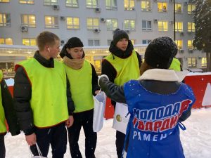 Местное отделение организации «Молодая гвардия» в День студента провели спортивные мероприятия