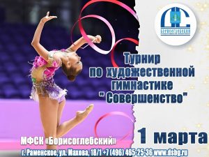 Турнир по художественной гимнастике пройдет в Раменском