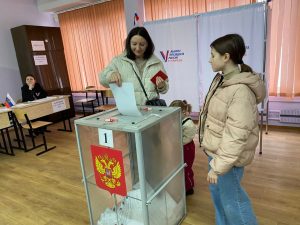 Семьи участников СВО принимают активное участие в выборах Президента РФ