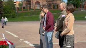 В Раменском почтили память погибших в одесском Доме профсоюзов