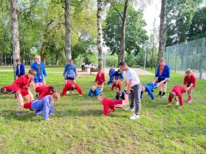 Раменские единороссы оказали помощь в проведении открытой тренировки «Самбо в парках!»