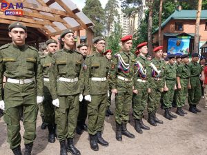 В Раменском стартовали соревнования среди военно-патриотических клубов «Суворовские сборы»