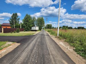 В Раменском городском округе продолжается ремонт дорожного покрытия