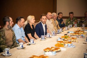 Замглавы Раменского округа Владимир Каменских встретился с ветеранами боевых действий