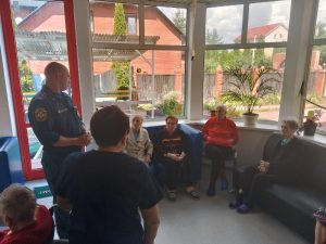 Инспекторы госпожнадзора провели инструктаж по пожарной безопасности в пансионате для пожилых людей «Эдем»
