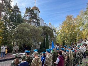 Военно-спортивные соревнования пройдут на территории Храма Воскресения Христова в п.Быково
