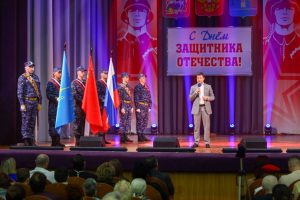 Единороссы посетили праздничный концерт, посвященный Дню защитника Отечества