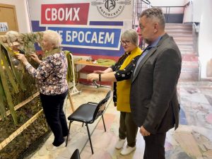 Депутат Мособлдумы Олег Жолобов посетил волонтёрский отряд «Помощь СВОровского», базирующееся в ДК им. Воровского