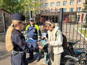 Профилактические рейды по безопасности на двухколесном транспорте