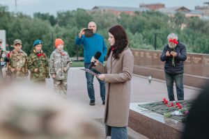 Единороссы приняли участие в акции «На рассвете»в День памяти и скорби