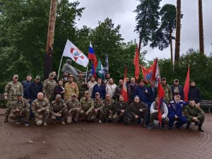 Члены и сторонники партии «Единая Россия» провели автопробег в честь Дня ветеранов боевых действий