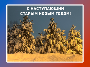 С наступающим Старым Новым годом!