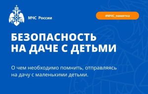 Напоминаем жителям Раменского округа о мерах безопасности на дачном участке с детьми