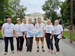 Раменские долголеты приняли участие в областном спортивном мероприятии