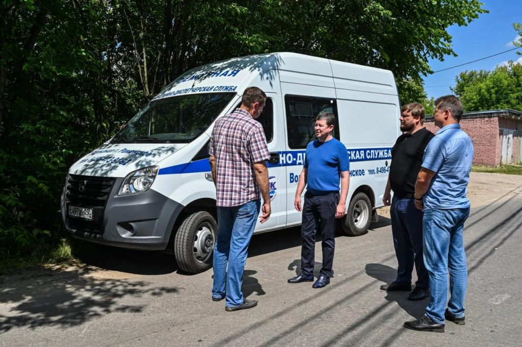 Глава Раменского округа Эдуард Малышев посетил с рабочим визитом поселок Комбината стройматериалов