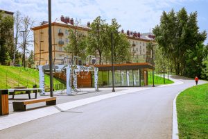 В Раменском округе продолжается реконструкция общественных пространств