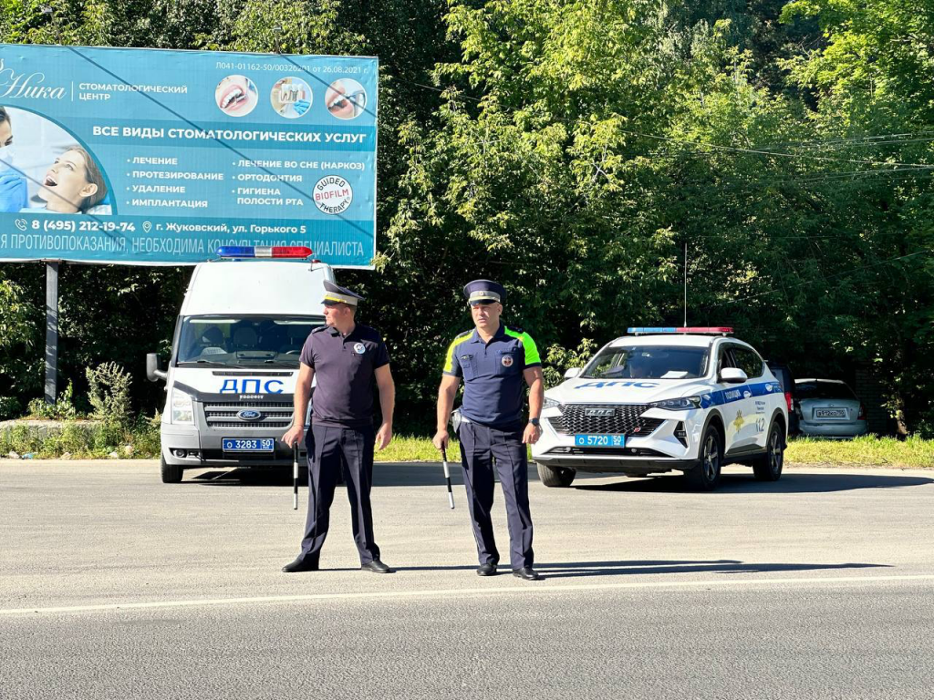 Сотрудники Госавтоинспекции, полиции и Министерства транспорта при поддержке МКУ «Рамавтодор» провели серию инициативных профилактических мероприятий