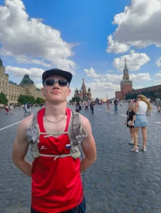 50 км бегом: житель Раменского добрался до Красной площади