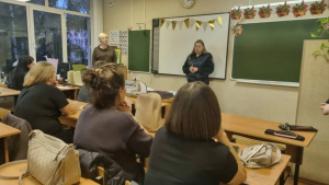 В Раменской школе №1 инспекторы ПДН и Госавтоинспекции провели родительские собрания по профилактике правонарушений и детского травматизма