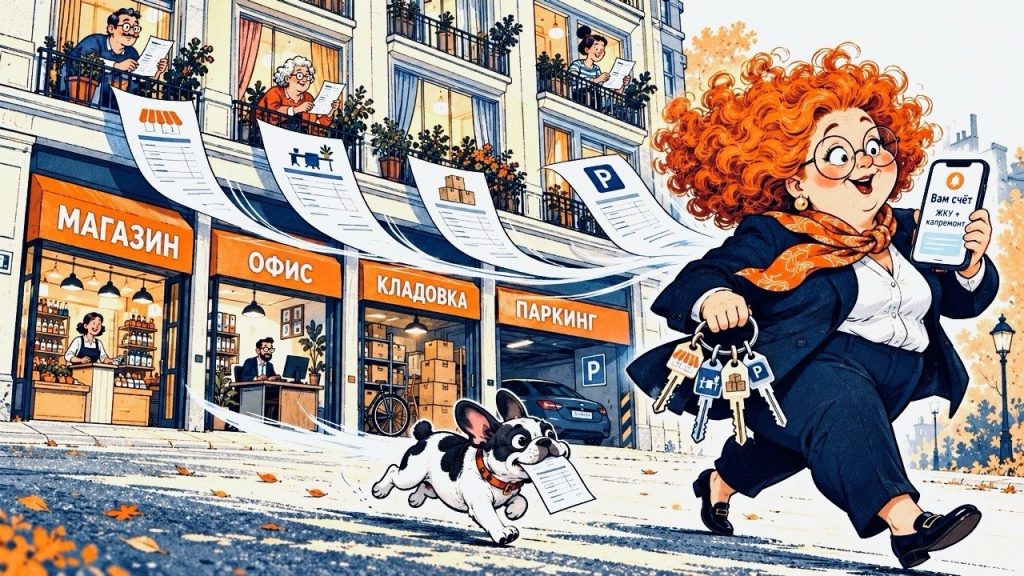 Как владельцам парковок, кладовых и офисов оплачивать коммунальные счета и взносы на капремонт?